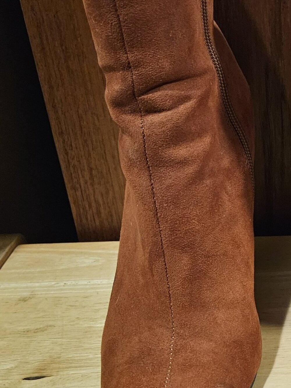 Women's High Heel Ankle Boot/Shoe - Size 7 - Picture 2 of 4